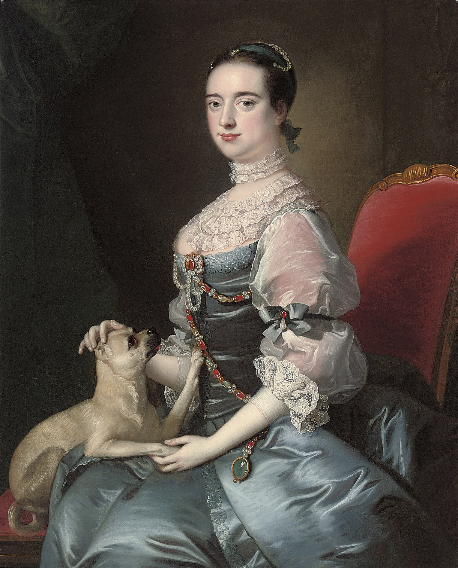 Attributed to Joseph Wright of Derby, A.R.A (Derby 1734-1797)