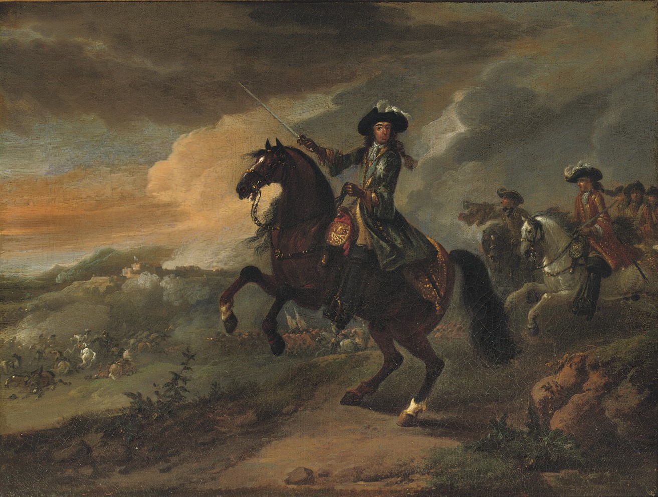 Jan Wyck (Haarlem 1652-1700 Mortlake)