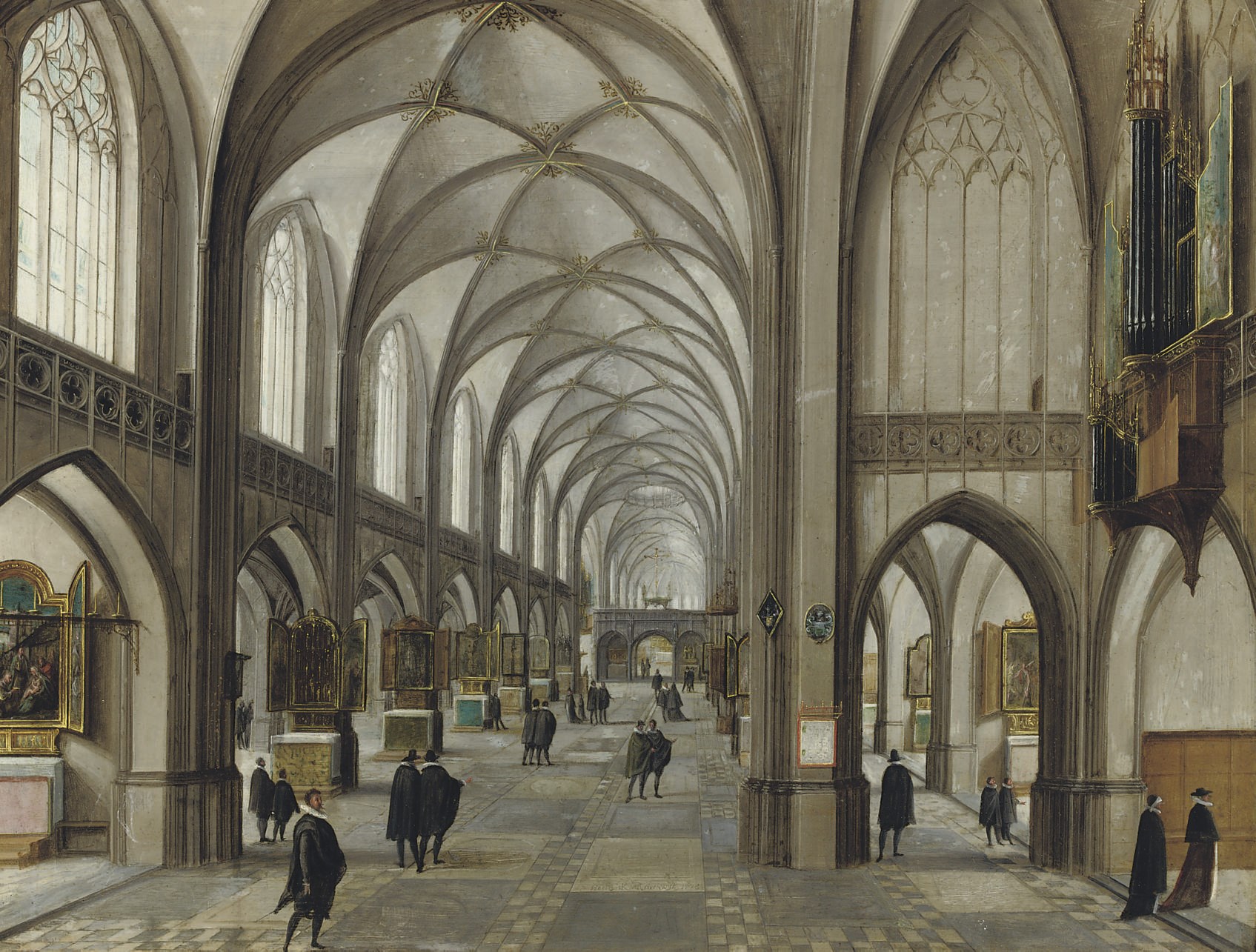 Hendrik van Steenwijck I (Kampen c. 1550-1603 Frankfurt am Main)