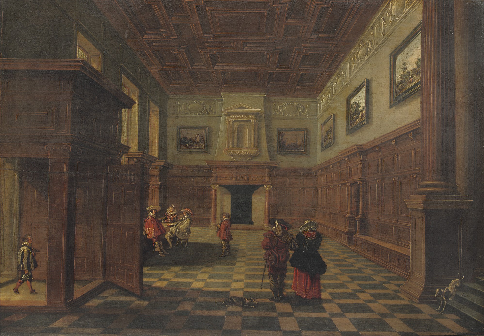 Bartholomeus van Bassen (The Hague ? c. 1590-1652 The Hague) and Esaias van de Velde (Amsterdam 1587-1630 The Hague)