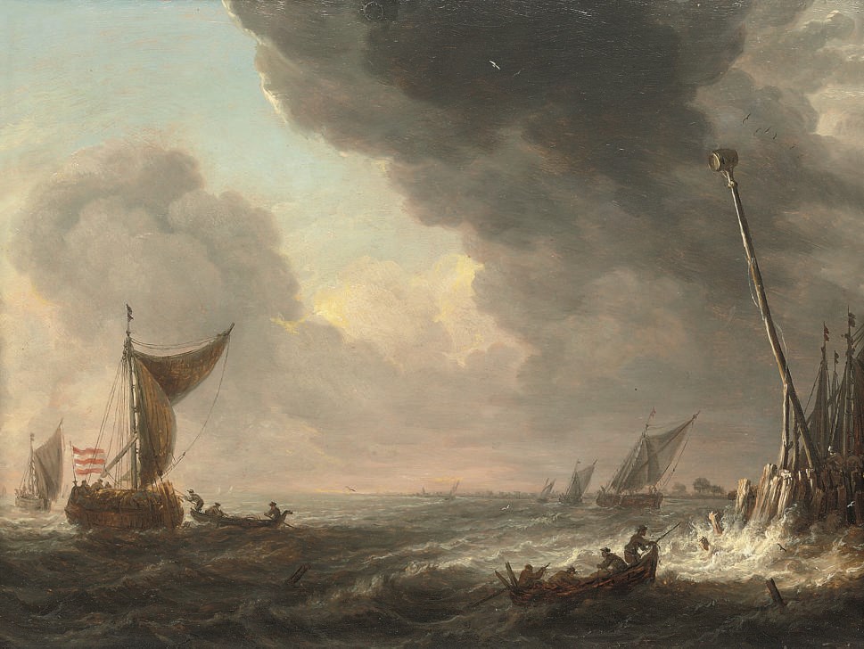 Attributed to Jan Porcellis (Ghent c. 1582-1632 Zoeterwoude)