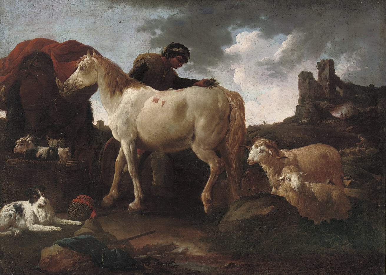 Philipp Peter Roos, called Rosa da Tivoli (Frankfurt am Main 1657-1706 Rome)