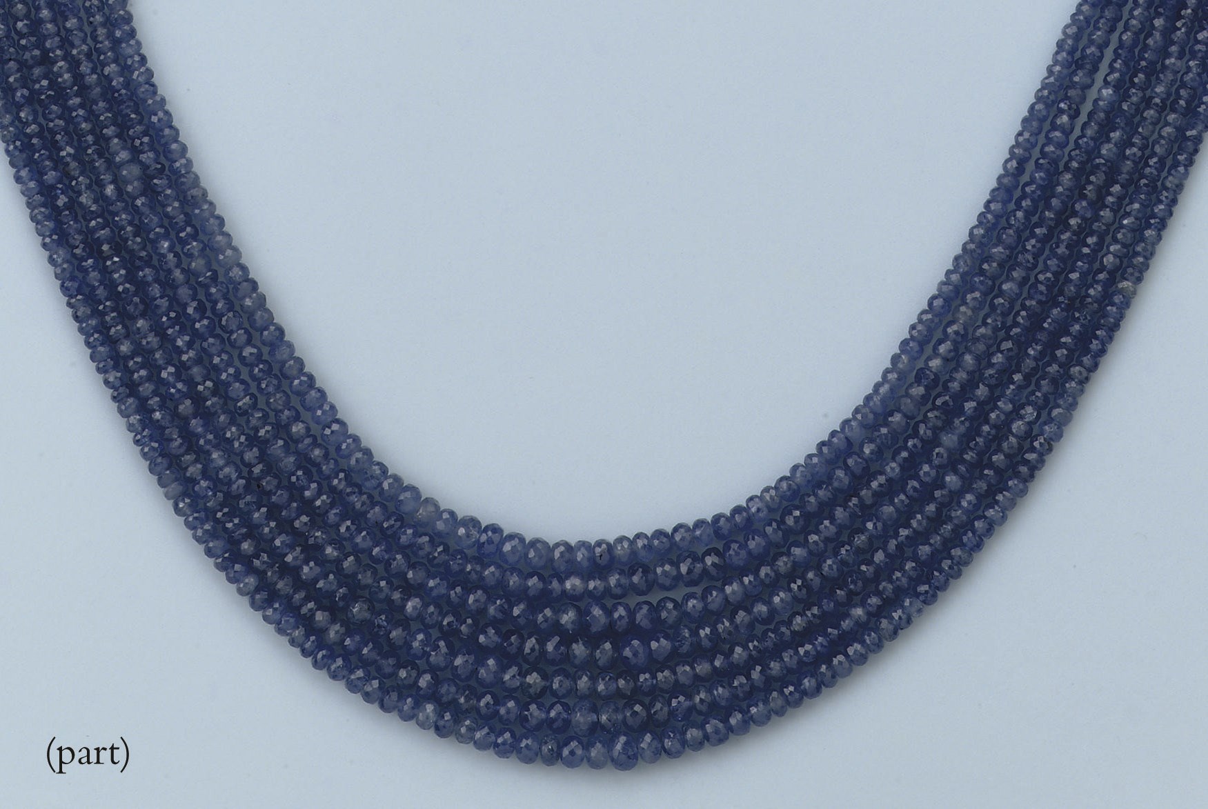 A COLLECTION OF EIGHT INDIAN GEM SET NECKLACES