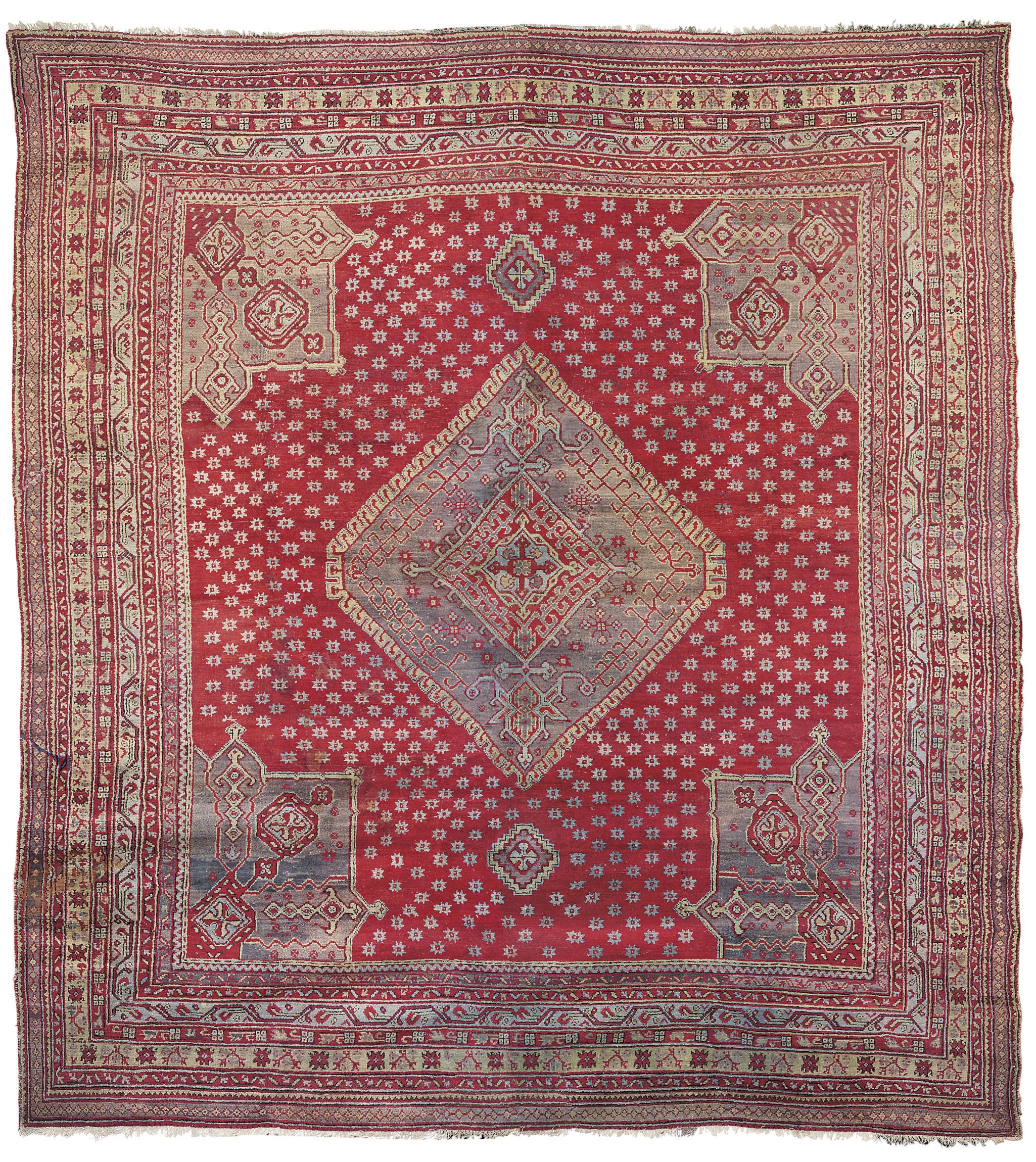 AN USHAK CARPET, TURKEY