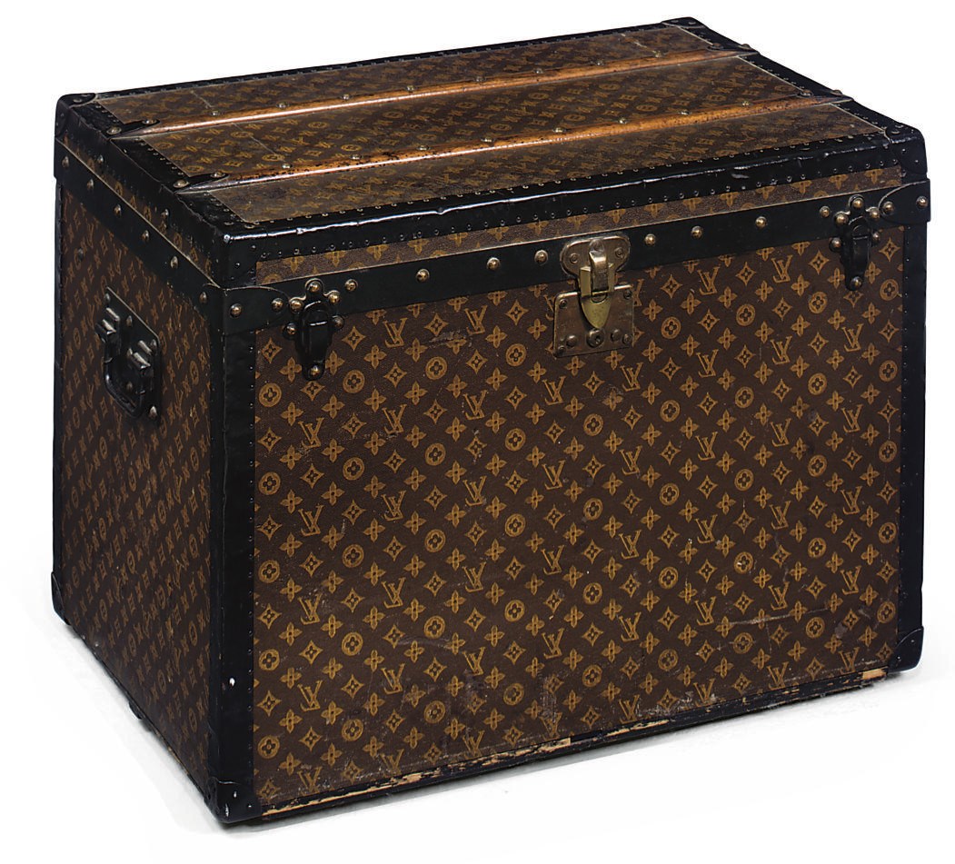 A LOUIS VUITTON TRUNK