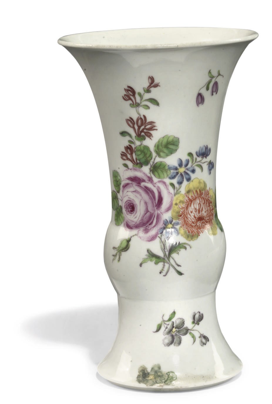 A WORCESTER BEAKER VASE