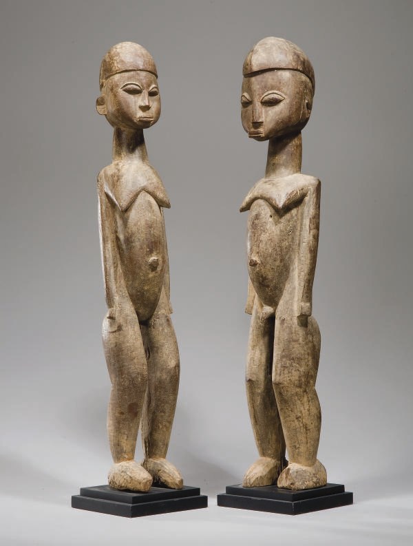 DEUX STATUETTES LOBI
