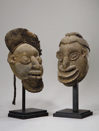 DEUX MASQUES BAMOUN