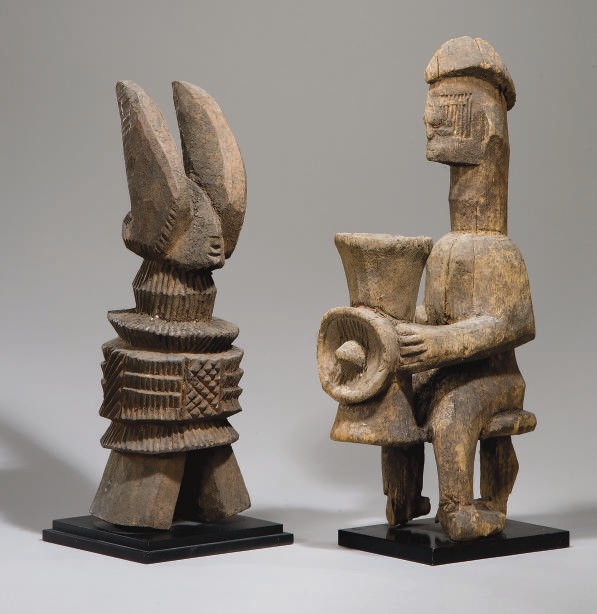 DEUX STATUETTES IBO IKENGA