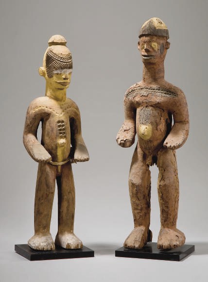 DEUX STATUETTES IBO