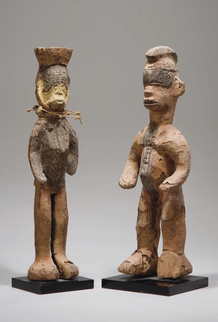 DEUX STATUETTES IBO