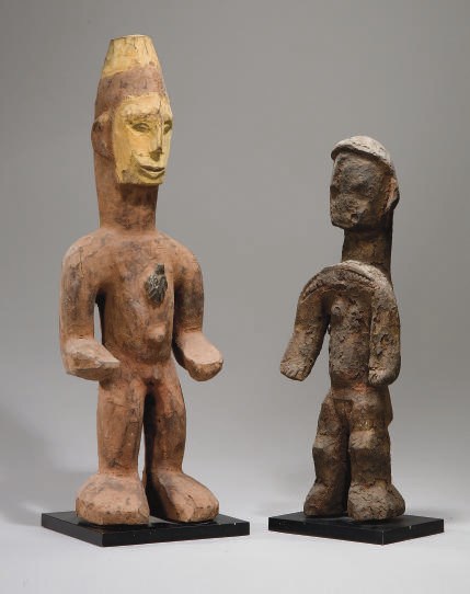 DEUX STATUETTES IBO