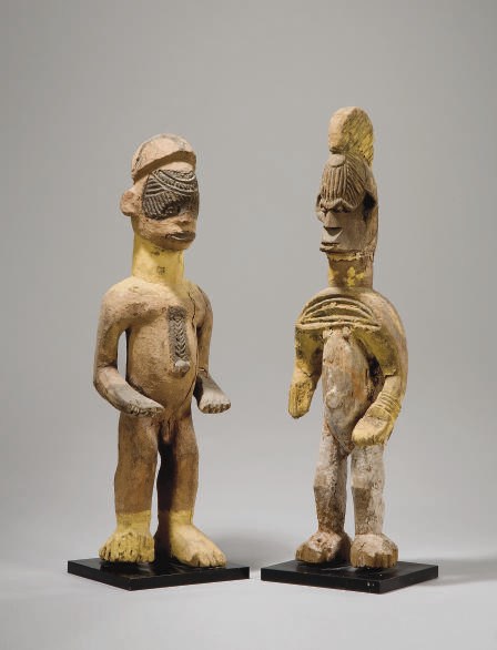 DEUX STATUES IBO