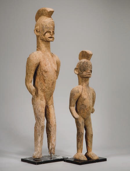 DEUX STATUES IBO