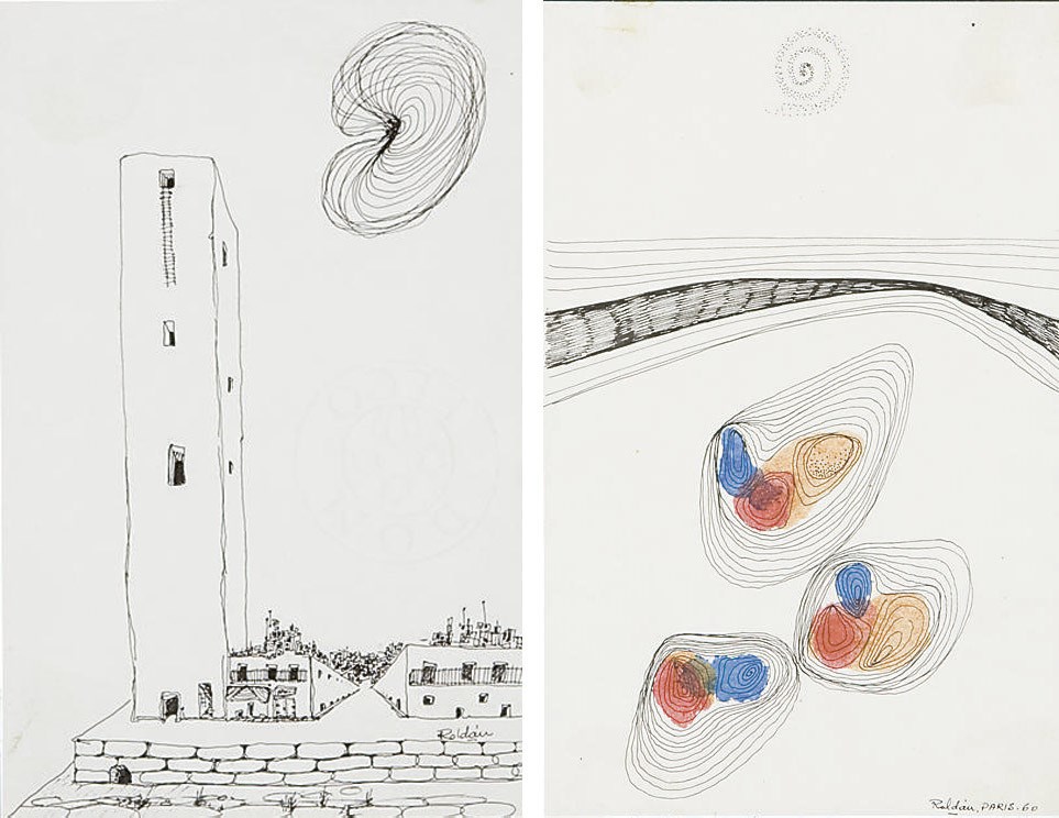DIKRAN DADERIAN (NE EN 1929) quatre oeuvres
MODESTO ROLDAN (NE EN 1926) deux oeuvres
LE FEBURE (ACTIF AU XXEME SIECLE)