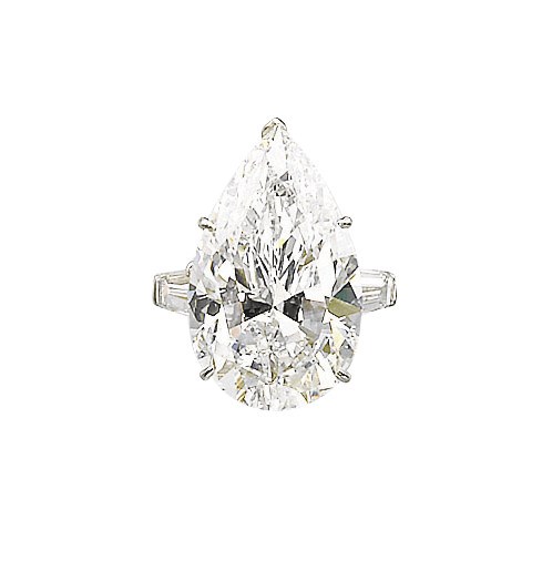 AN IMPORTANT DIAMOND RING, BY HARRY WINSTON