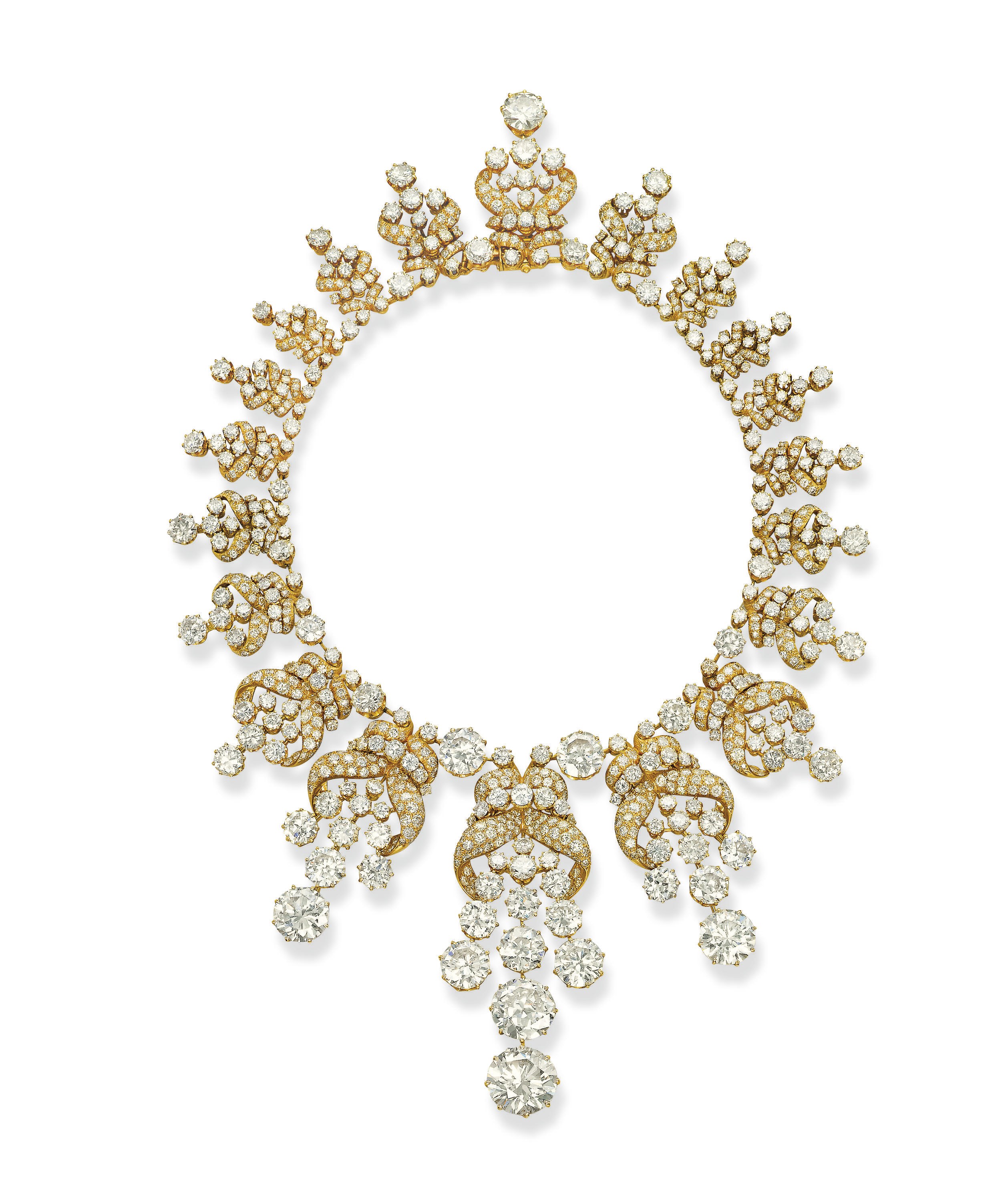 AN IMPORTANT DIAMOND NECKLACE