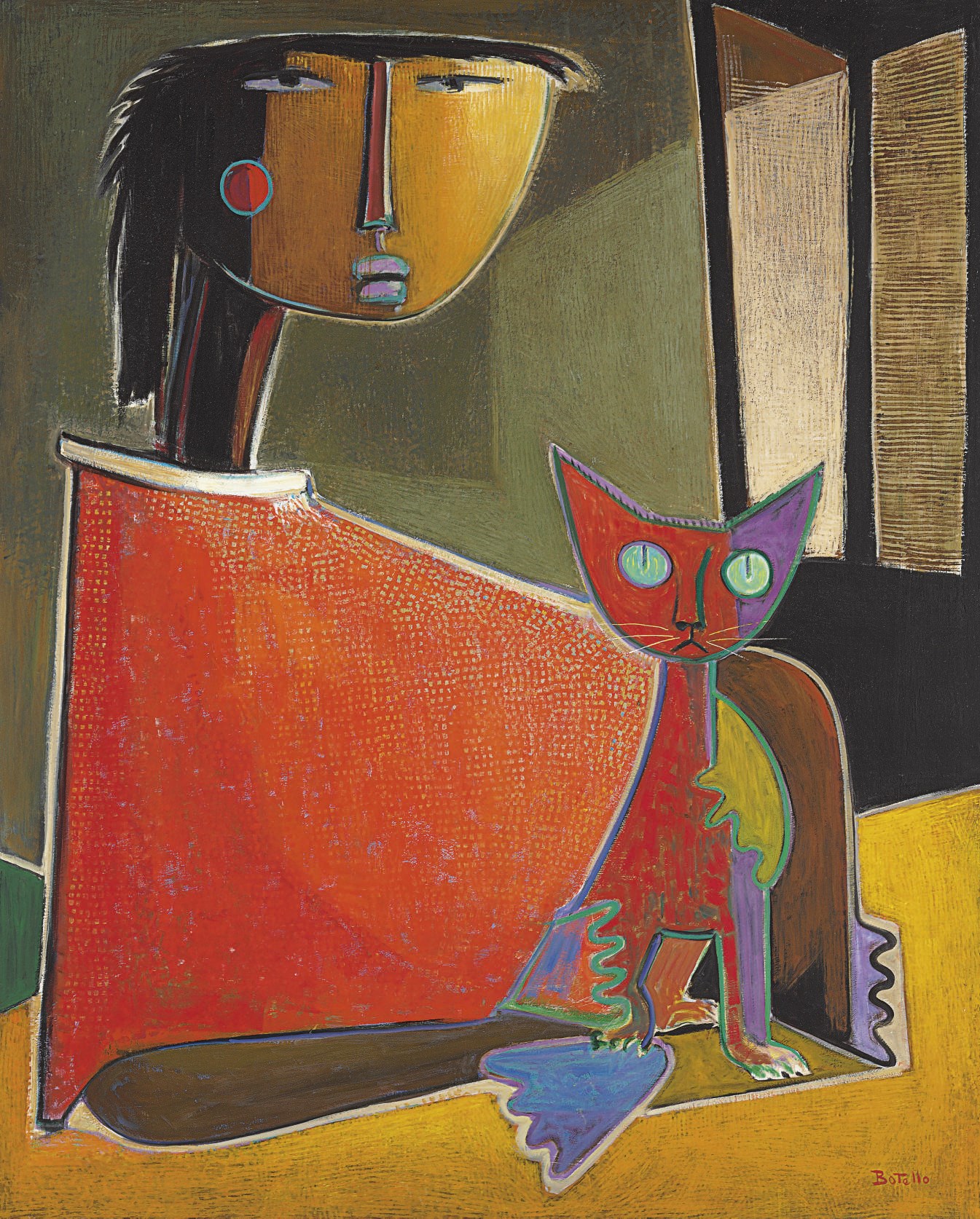 Angel Botello (Puerto Rican 1913-1986)