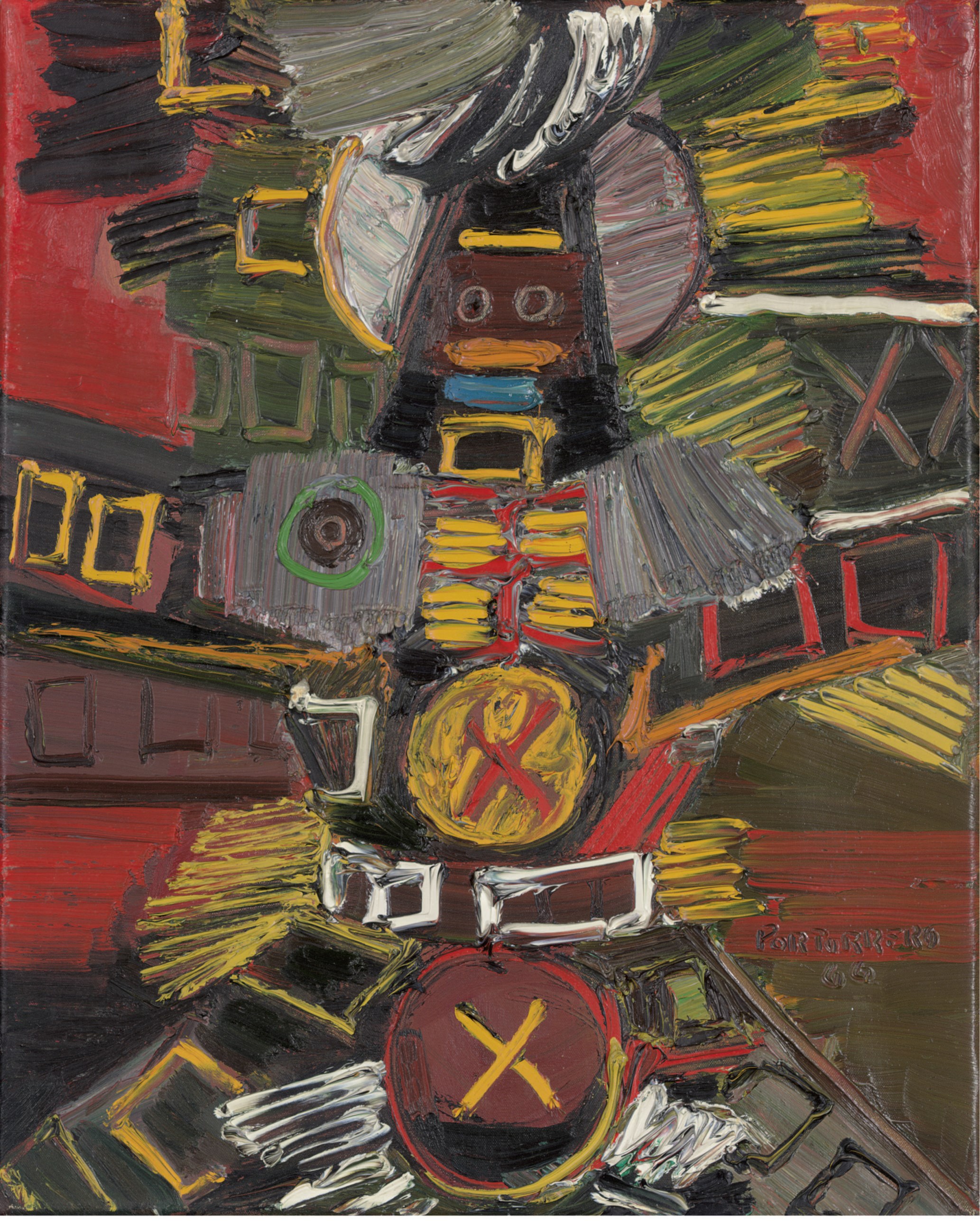 Rene Portocarrero (Cuban 1912-1986)
