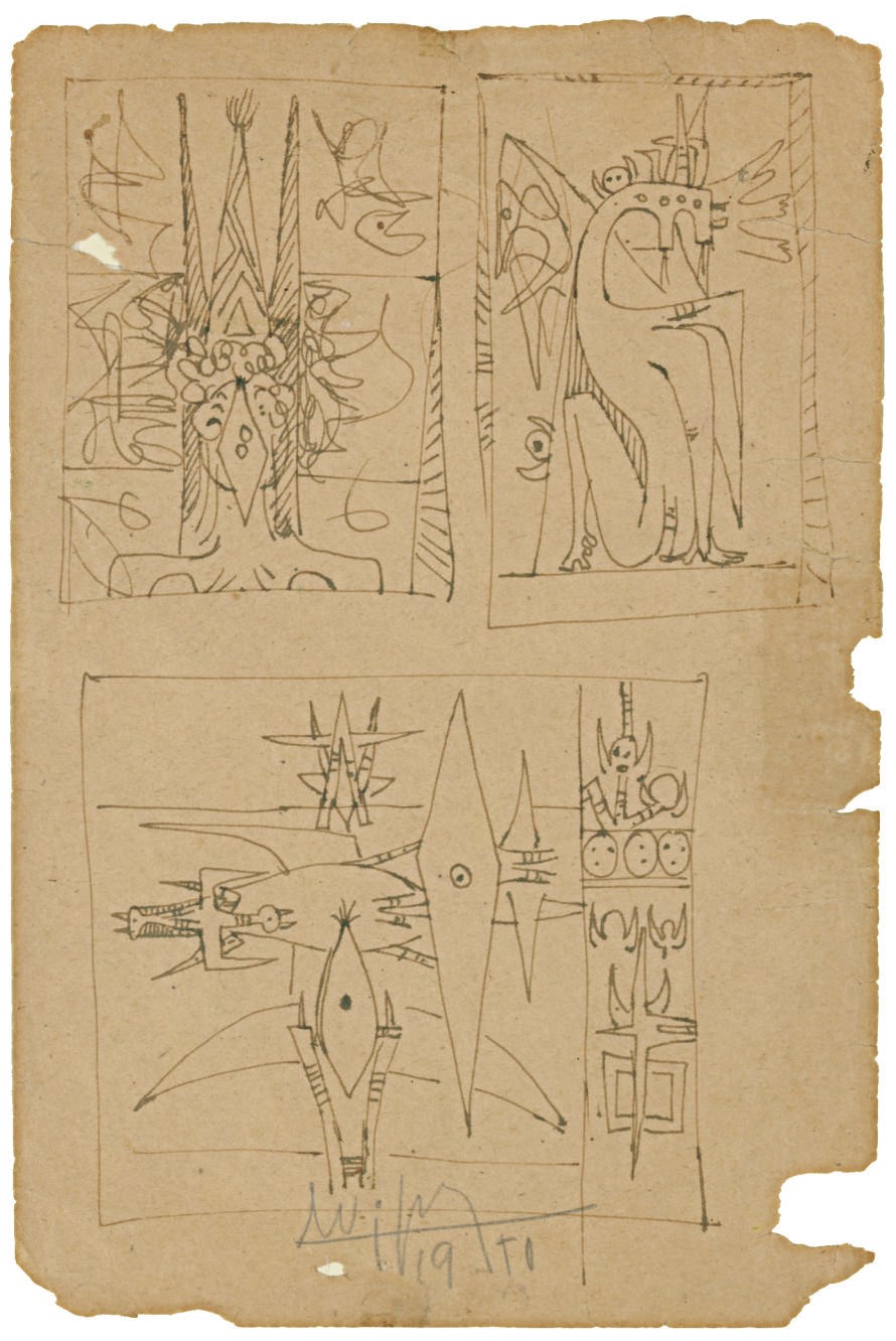 Wifredo Lam (Cuban 1902-1982)