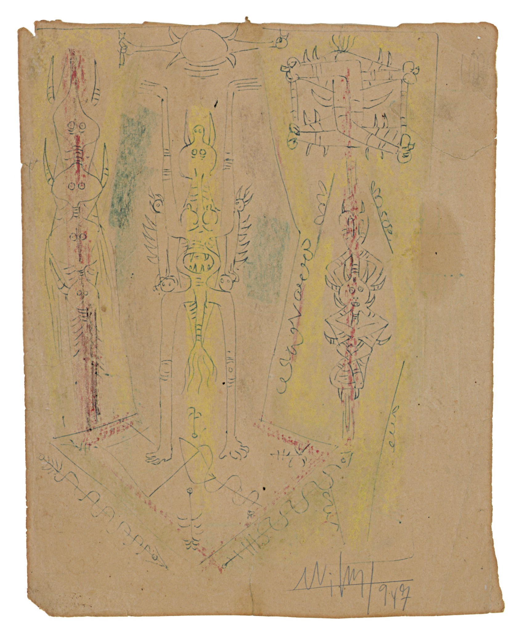 Wifredo Lam (Cuban 1902-1982)