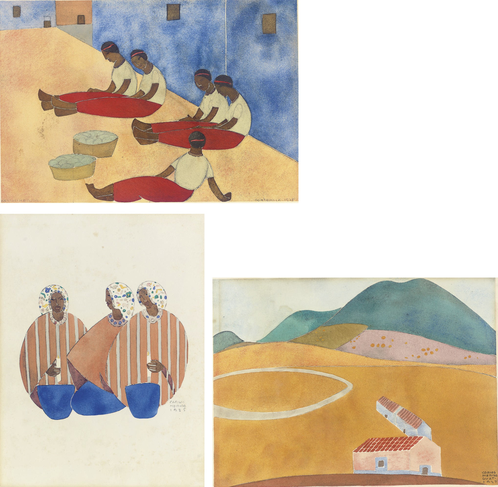Carlos Merida (Guatemalan 1891-1994)