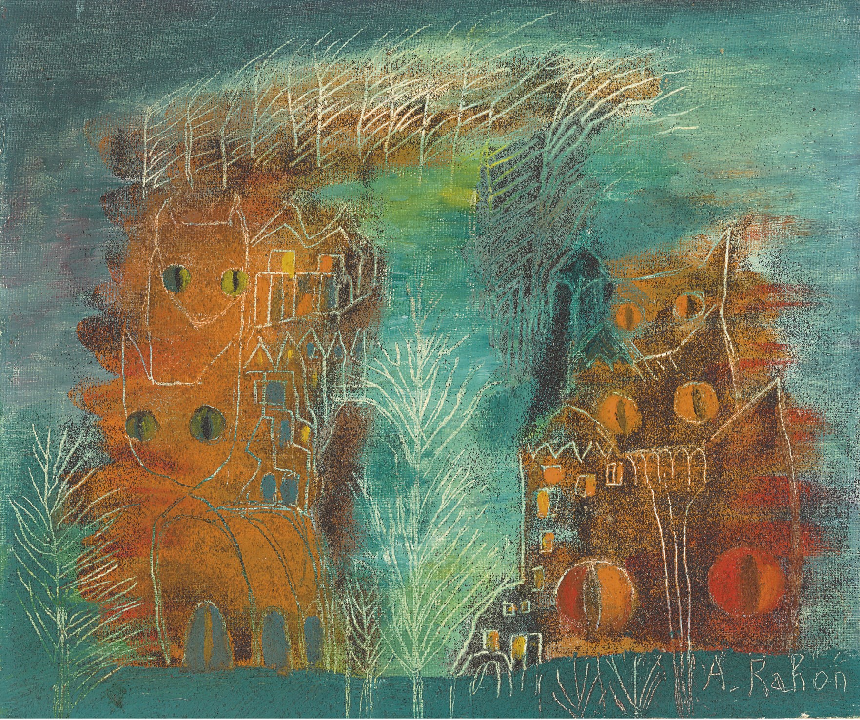 Alice Rahon (French/Mexican 1916-1987)