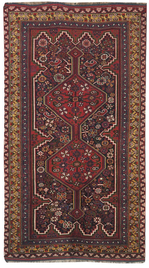 An Kurdish rug & Afghan runner