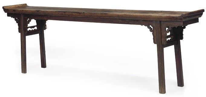 A CHINESE HARDWOOD ALTAR TABLE