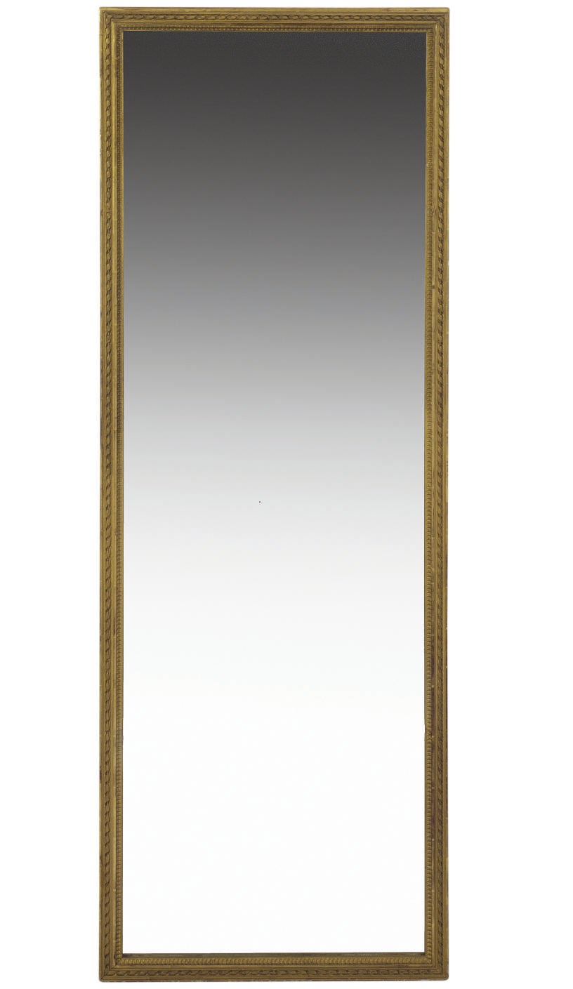A PAIR OF GILTWOOD PIER MIRRORS