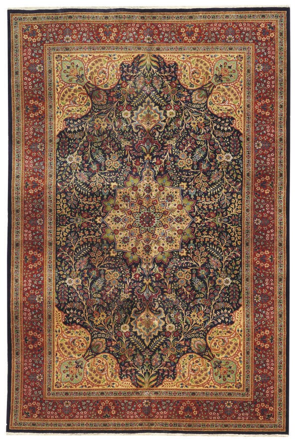 A fine Tabriz carpet