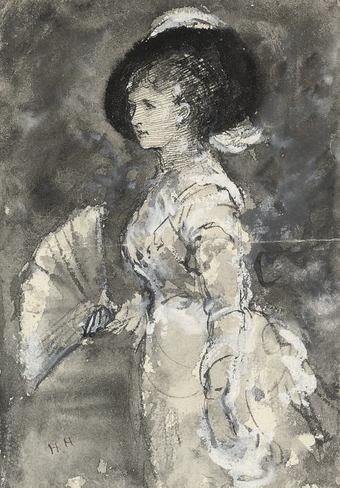 Sir Hubert von Herkomer, R.A., R.W.S. (1849-1914)