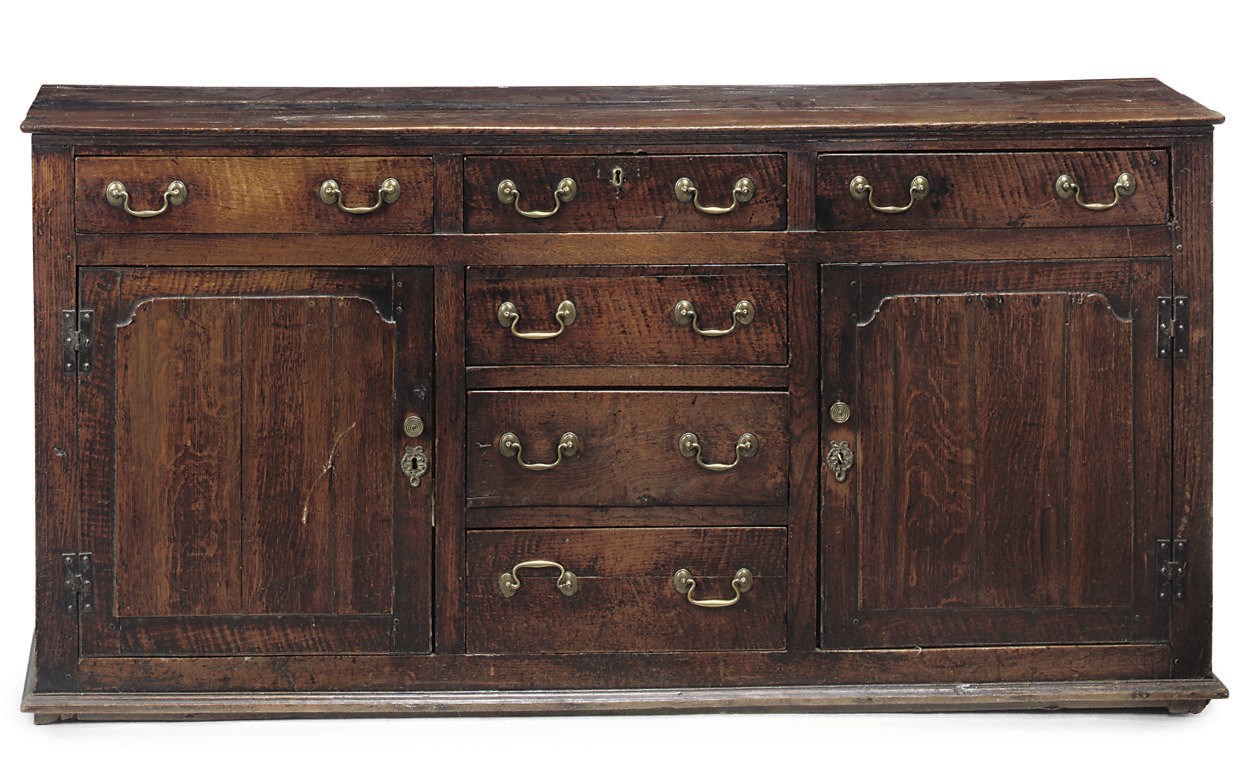 A WELSH OAK DRESSER