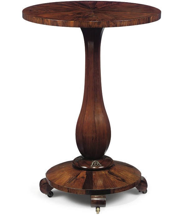 A GEORGE IV ROSEWOOD OCCASIONAL TABLE