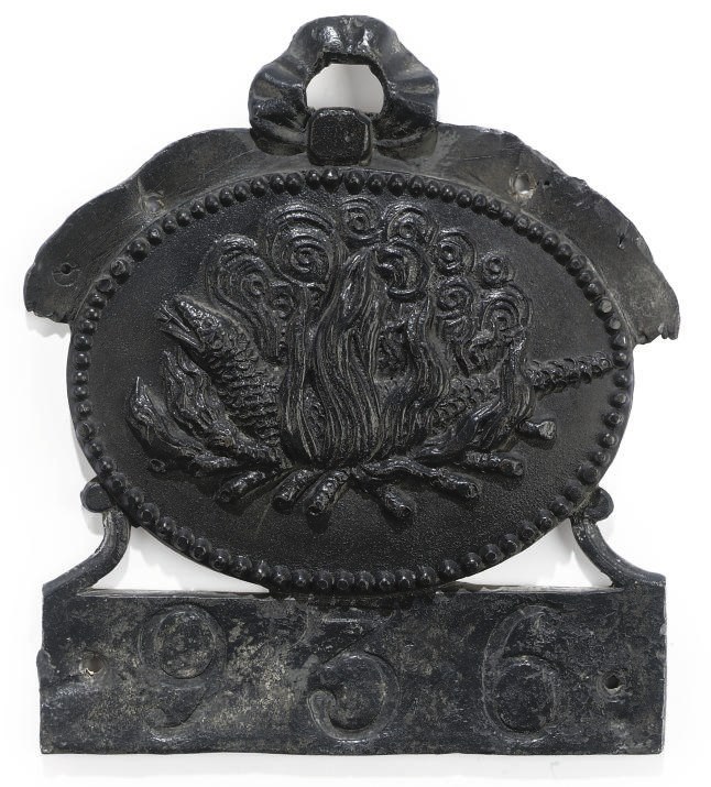 THE WILTSHIRE AND WESTERN ASSURANCE SOCIETY LEAD FIRE MARK (26A)