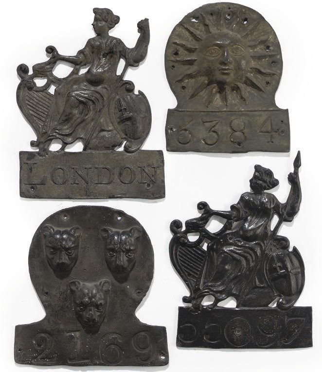 THE LONDON ASSURANCE LEAD FIRE MARK (9G)