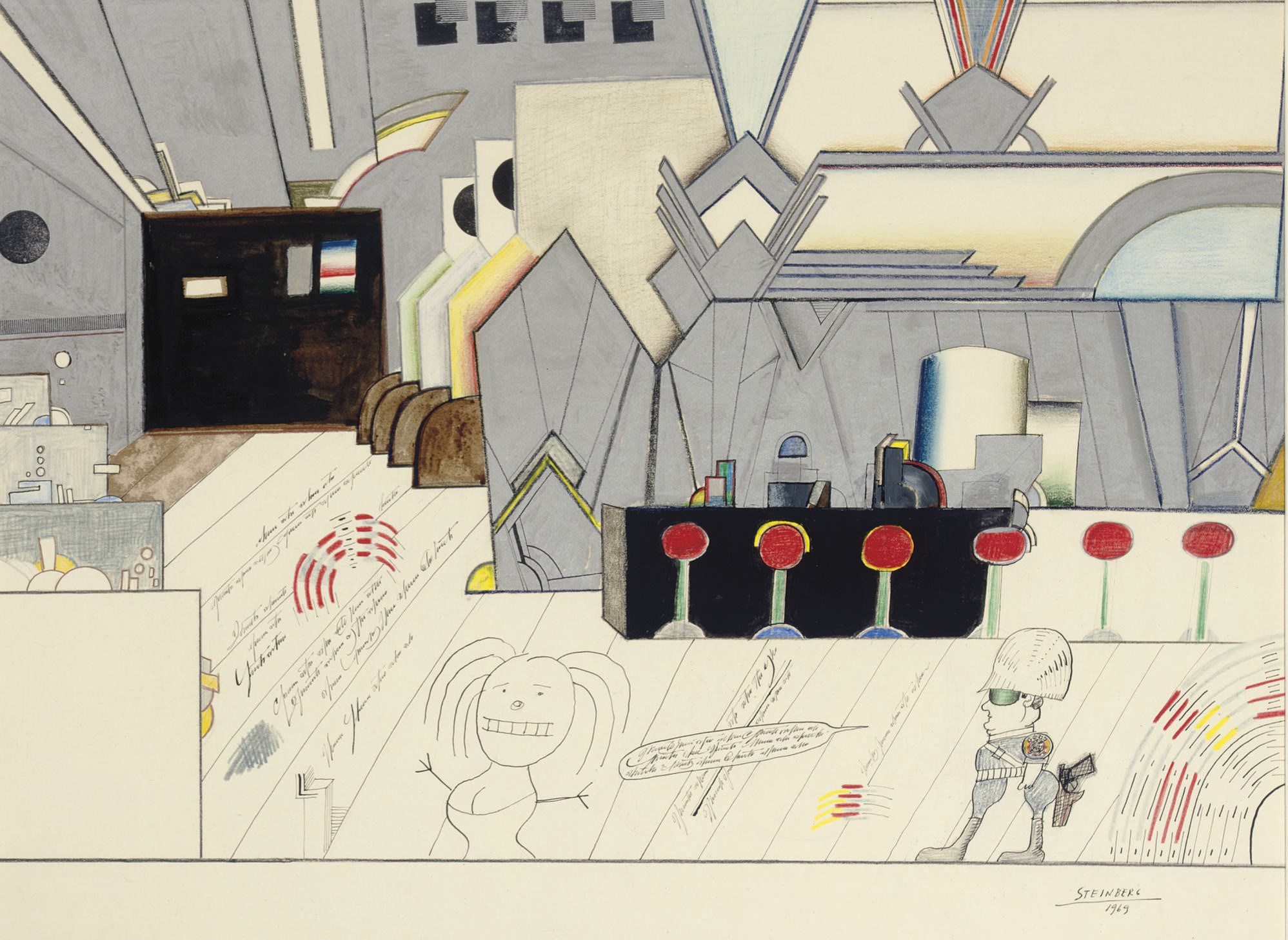 Saul Steinberg (1914-1999)