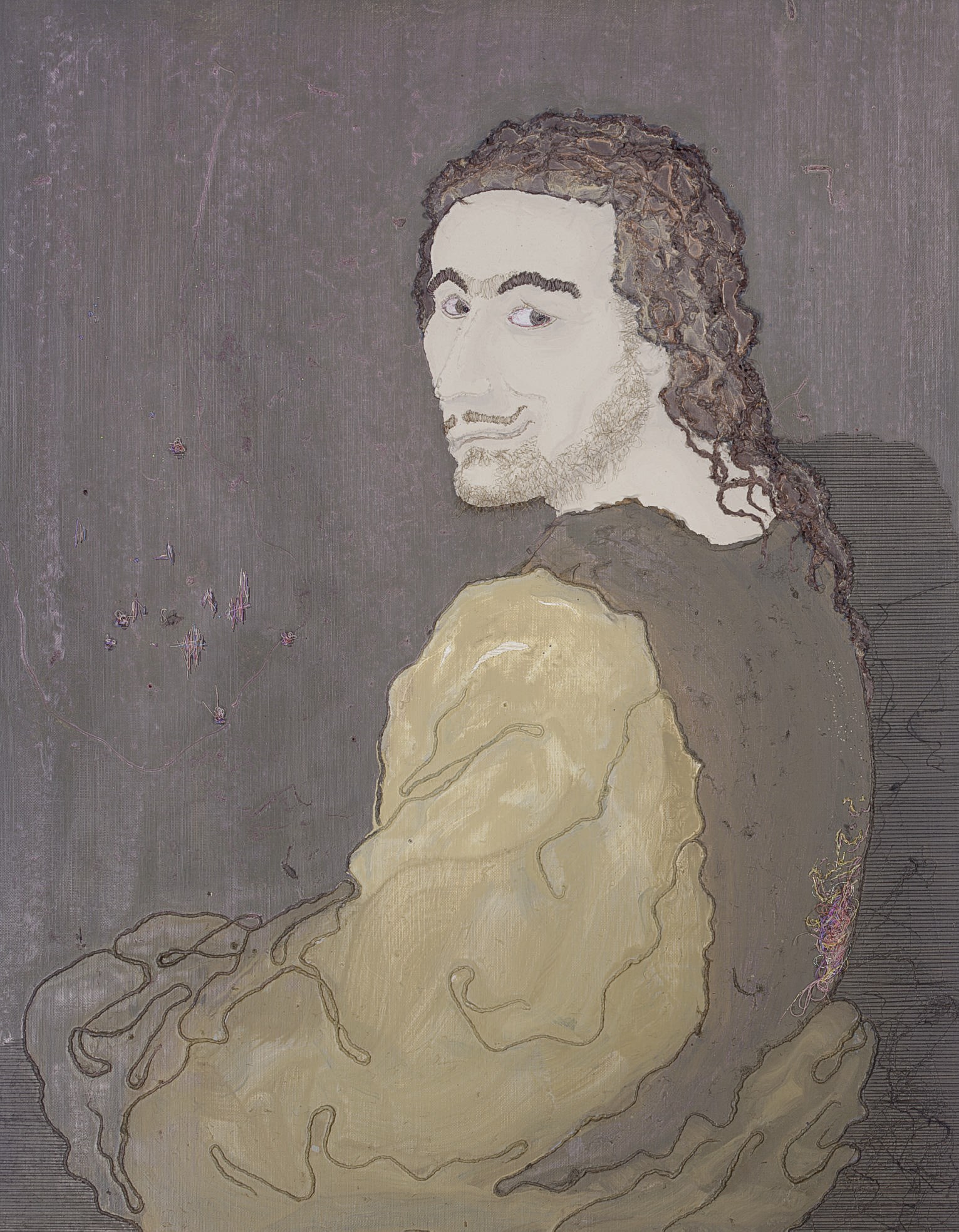 Michael Raedecker (b. 1963)