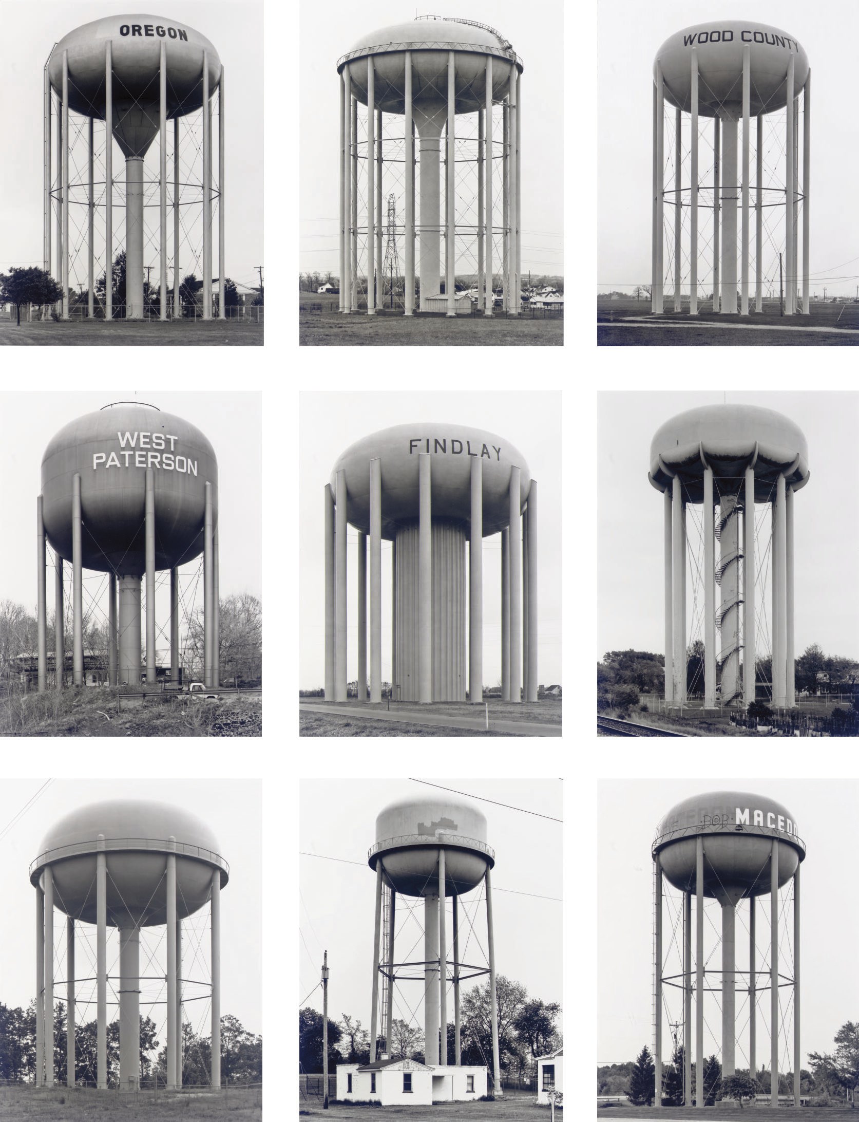 BERND & HILLA BECHER (b. 1931 and 1934).