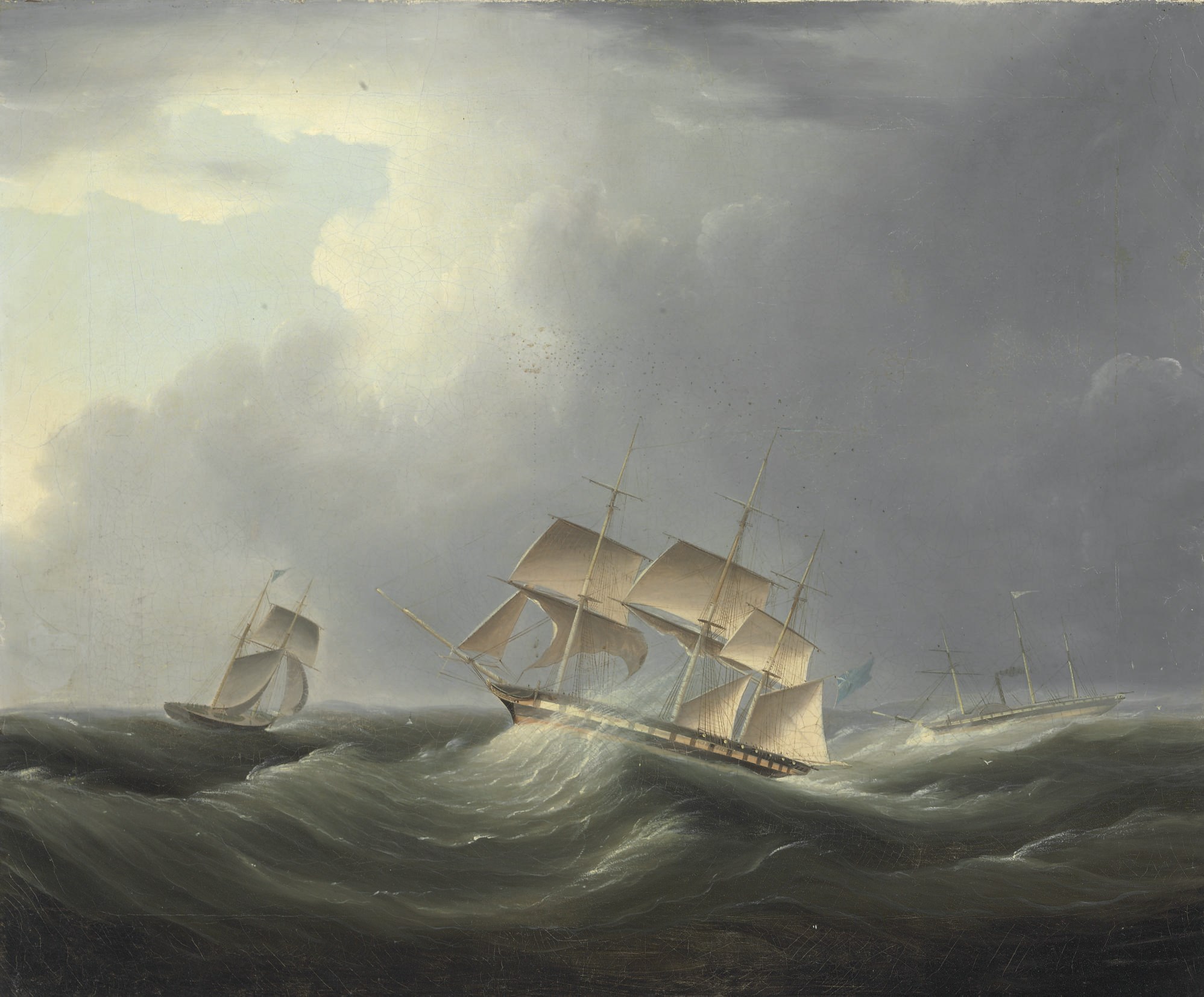 Attributed to James Edward Buttersworth (American, 1817-1894)