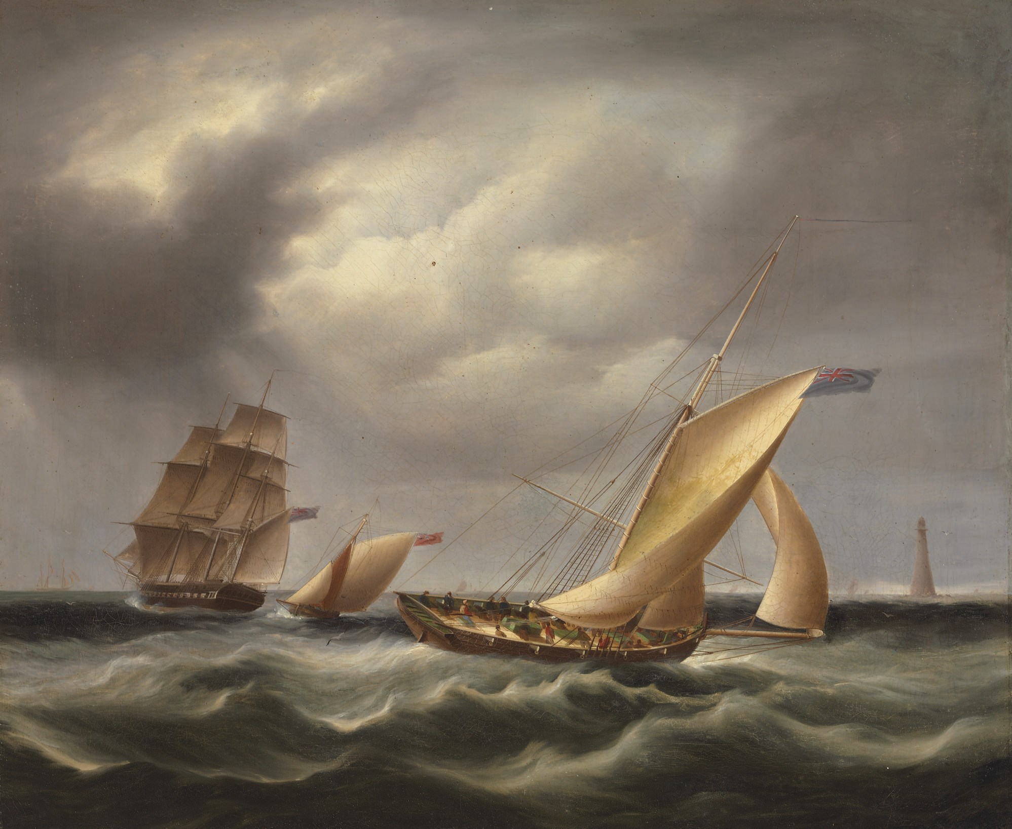 James Edward Buttersworth  (American, 1817-1894)