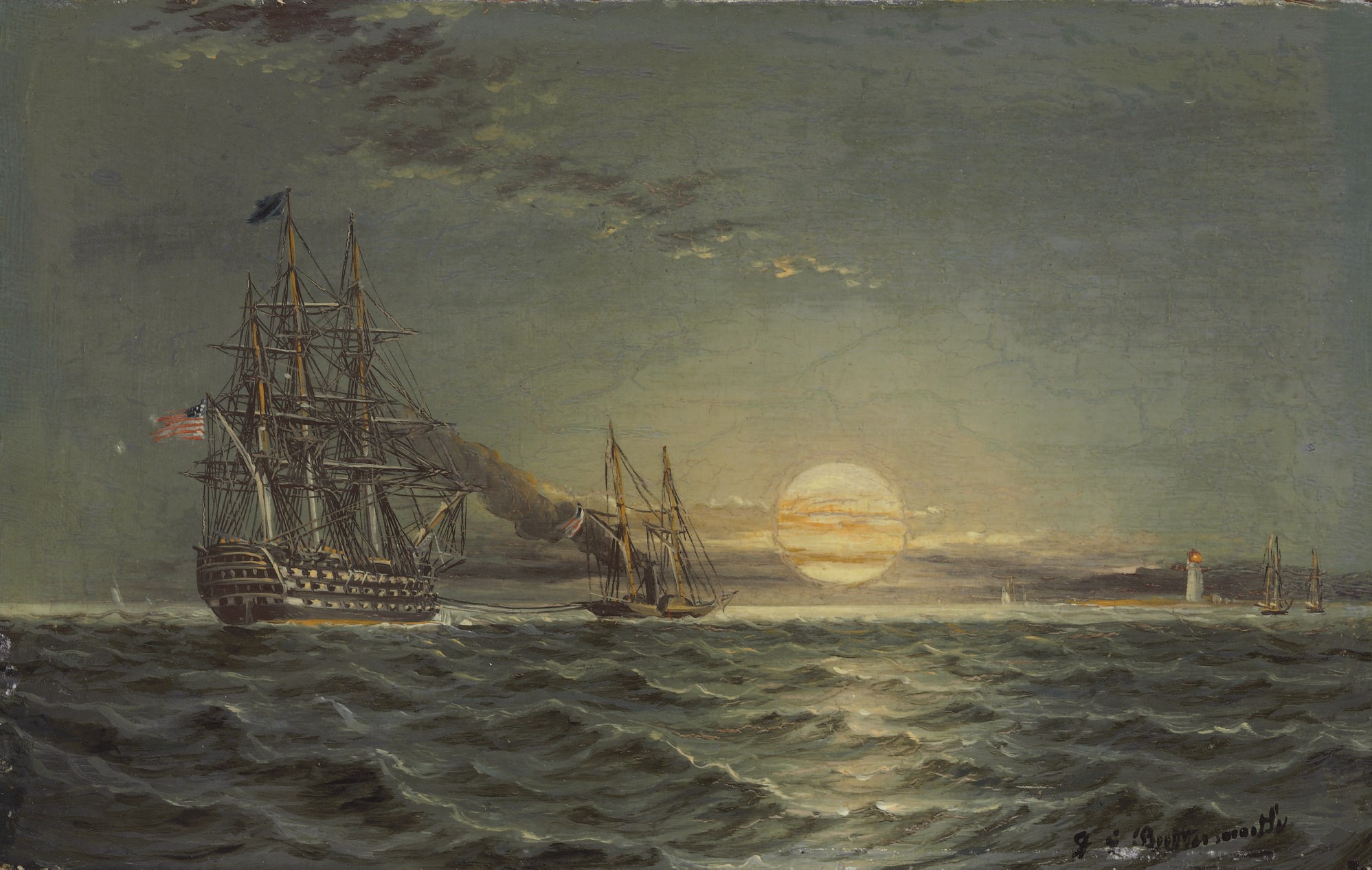 James Edward Buttersworth (American, 1817-1894)
