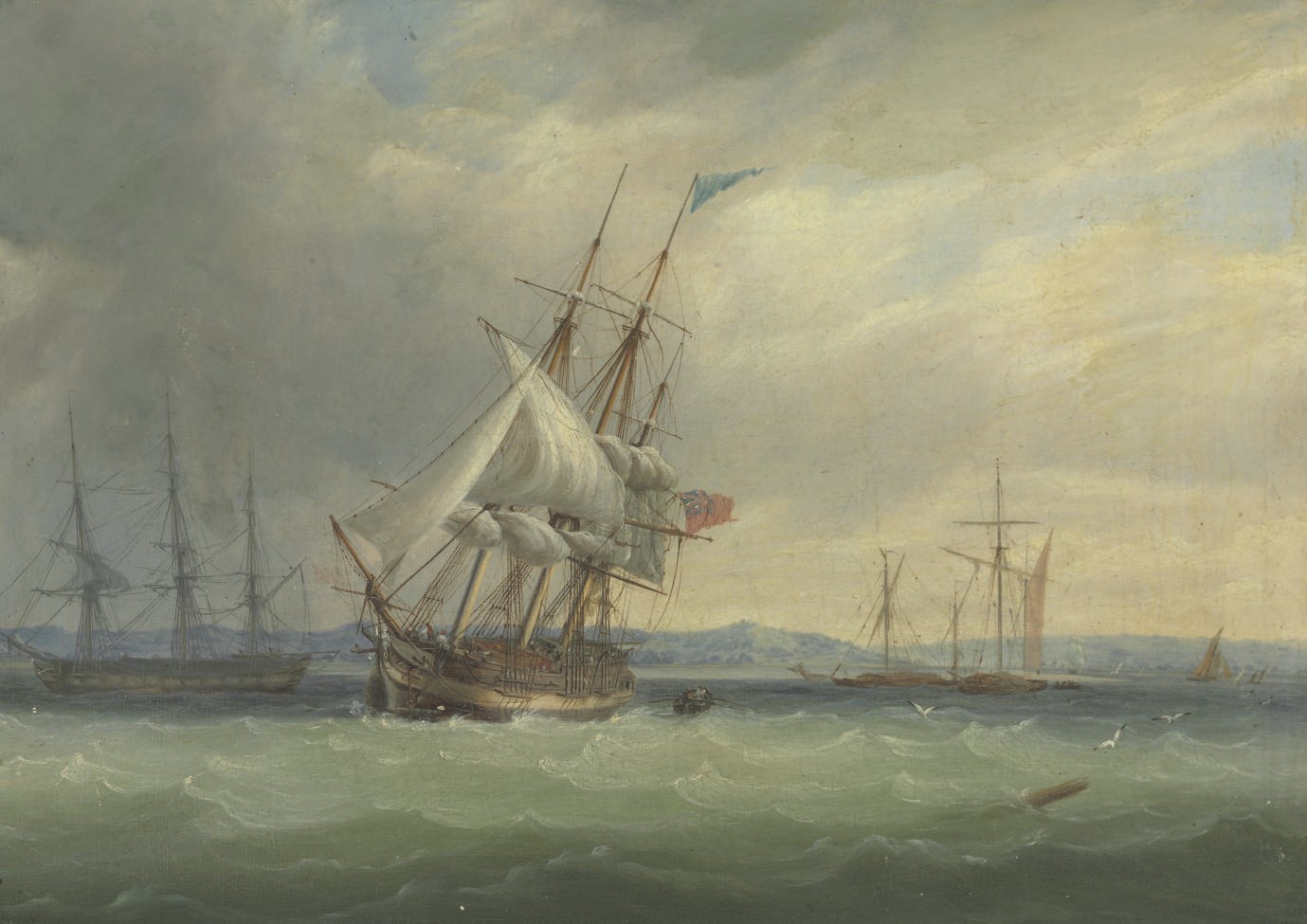 Attributed to Sir George Chambers (British, 1803-1840)