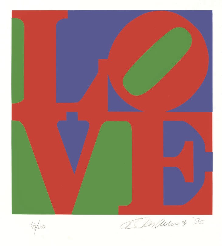 Robert Indiana (B. 1928)