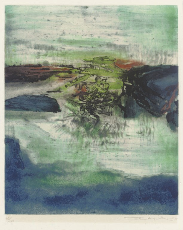 Zao Wou-Ki (B. 1921)