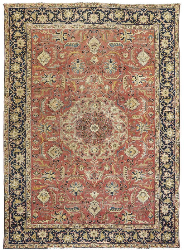 An antique Javan Amir Khis Tabriz carpet