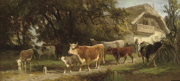 Friedrich Johann Voltz (German, 1817-1886)
