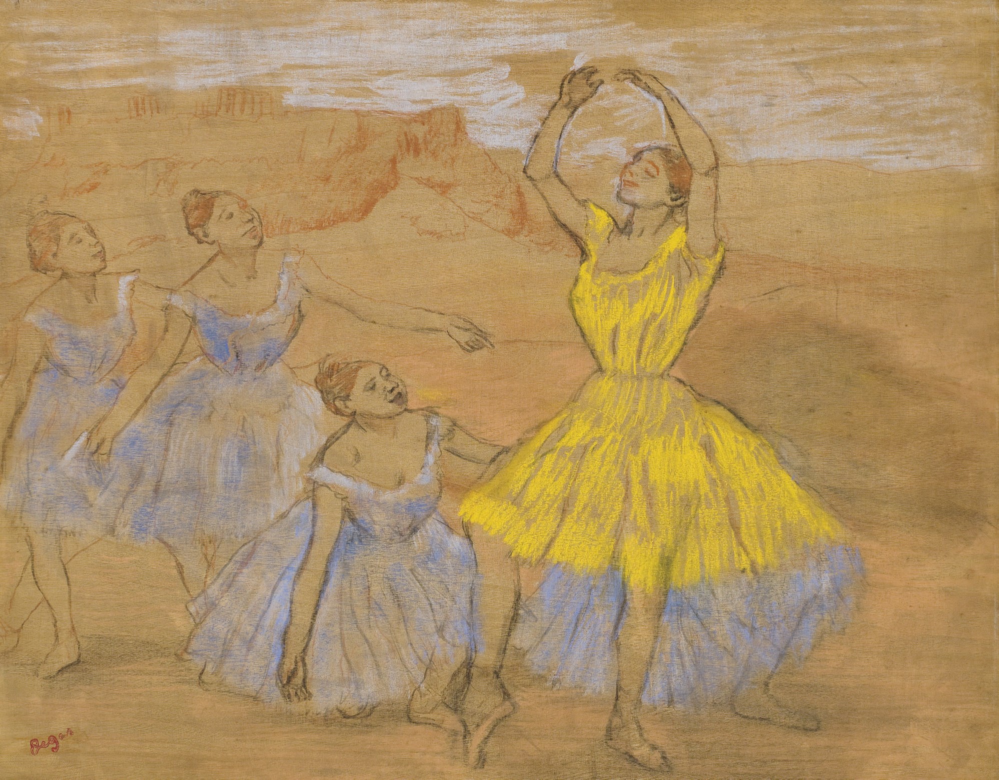 EDGAR DEGAS (1834-1917)