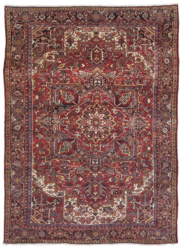 A fine Heriz carpet