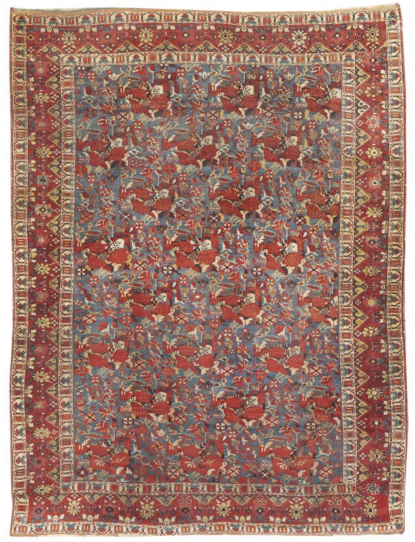 A very fine antique Afshar rug